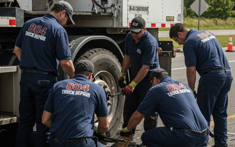 Truck Tire Repair Services in Richmond VA