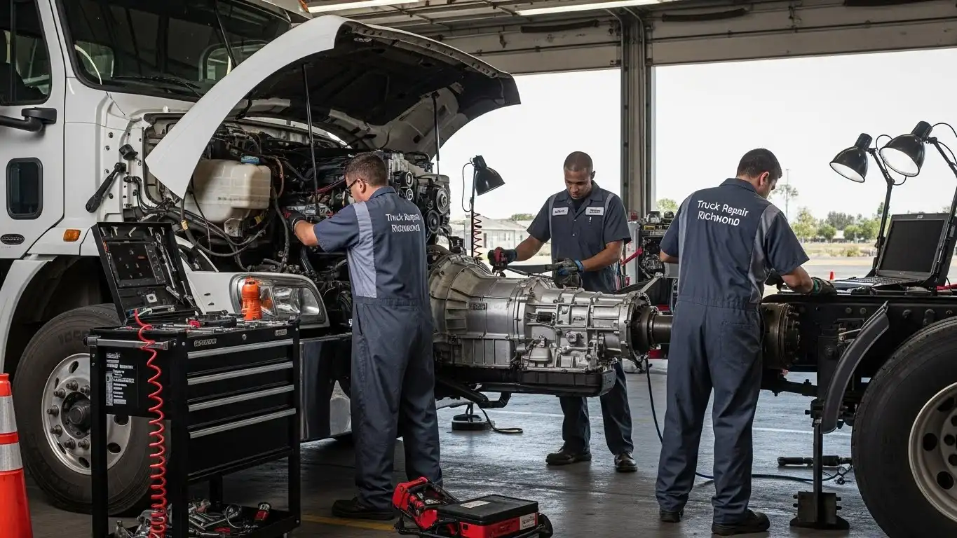Engine Repair in Richmond for Trucks