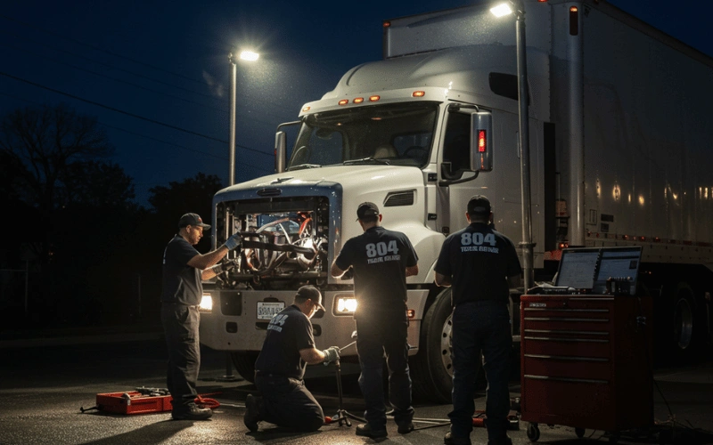Truck-Exhaust-Emissions-Richmond-VA